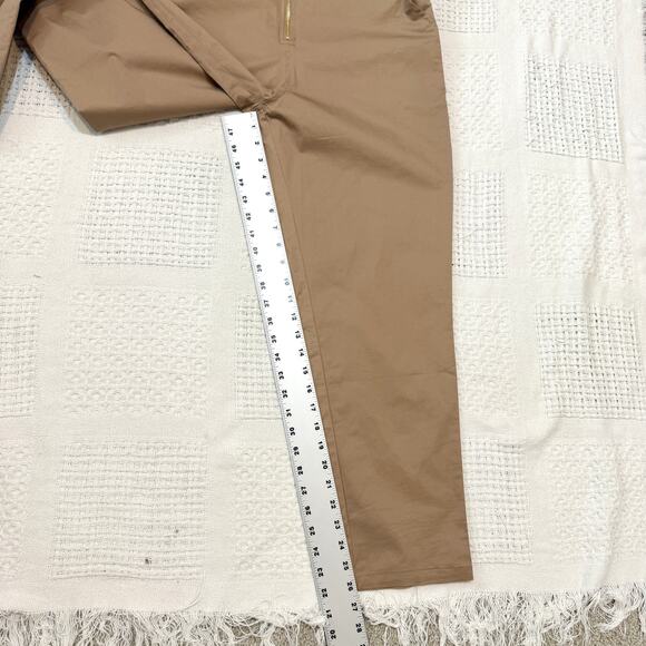 WeWoreWhat small belted puff sleeve zip front jumpsuit P 2803 - Picture 4 of 12